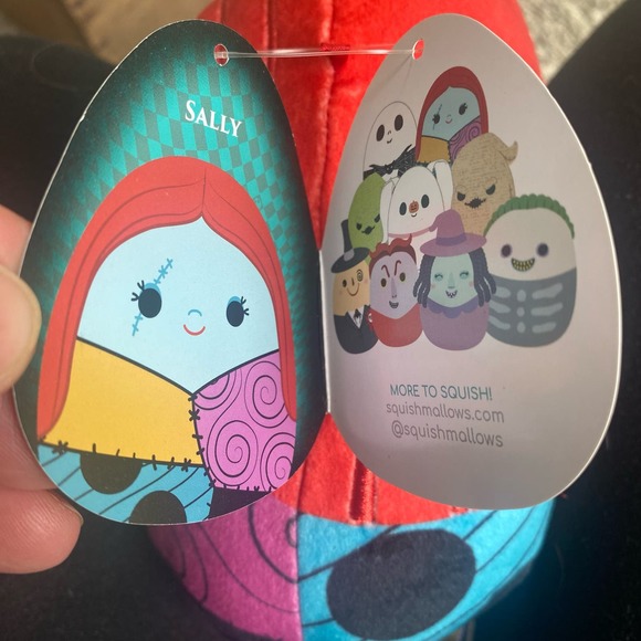 NWT Squishmallows Disney Tim Burton’s Nightmare Before Christmas Sally 8” - Picture 3 of 7